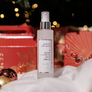 Green Keratin Visage 100ml ELMW – Sérum à l'acide hyaluronique pour le Visage, Original