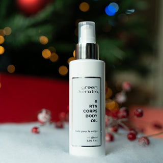 Green Keratin Corps 150ml RETINOL Huile Bi-phase pour le corps