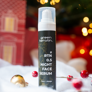 Green Keratin Face Serum #RTN CAP 0.5 – Encapsulated Retinol Night Serum, 30ml